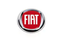 Fiat Emblem (rot V1, selbstklebend) Foto 1