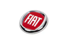 Fiat Emblem (rot V1, selbstklebend) Foto 2