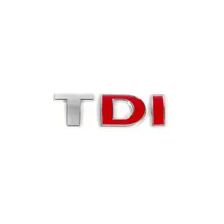 Schriftzug TDI (gerade Schrift) Foto 1