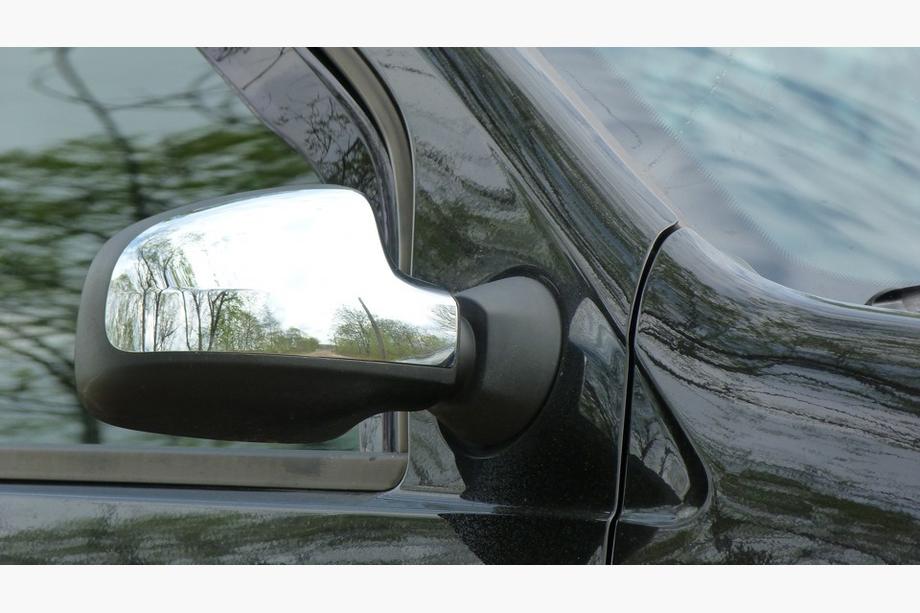 Renault Logan I 2008-2013 Chrom Spiegelabdeckungen OBERTEILE Variante 2 (2Stk) Image