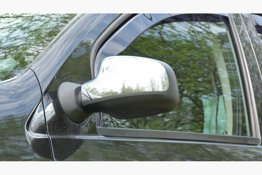 Renault Duster 2008–2017 Chrom Spiegelabdeckungen OBERTEILE Variante 2 (2Stk) Foto 2