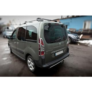 Chrom Blenden für Rückleuchten Eckig (2 Stk, Kunststoff) Citroen Berlingo 2008-2018 Foto 4