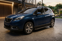 Peugeot 3008 2008-2016 Seitenschweller Bosphorus Black (2 Stk., Aluminium) Foto 1