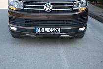 Volkswagen T6 2015-2024 Frontstoßstange Lippe Sport 2-LED 2015-2018 (grundiert zum Lackieren) Foto 10