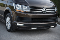 Volkswagen T6 2015-2024 Frontstoßstange Lippe Sport 2-LED 2015-2018 (grundiert zum Lackieren) Foto 1