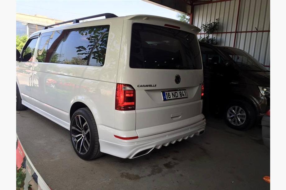 Volkswagen T6 2015-2024 Heckspoiler Meliset (grundiert zum Lackieren) Image