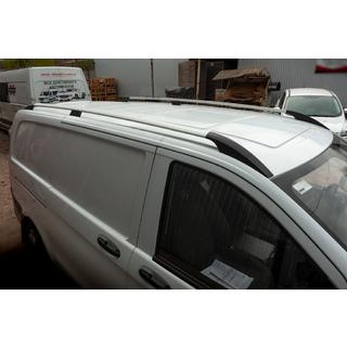 Dachreling ELITE Chrom (Kunststofffuss) Mercedes Vito/V-class W447 2014- Foto 1