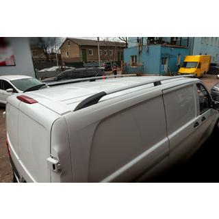 Dachreling ELITE Chrom (Kunststofffuss) Mercedes Vito/V-class W447 2014- Foto 3