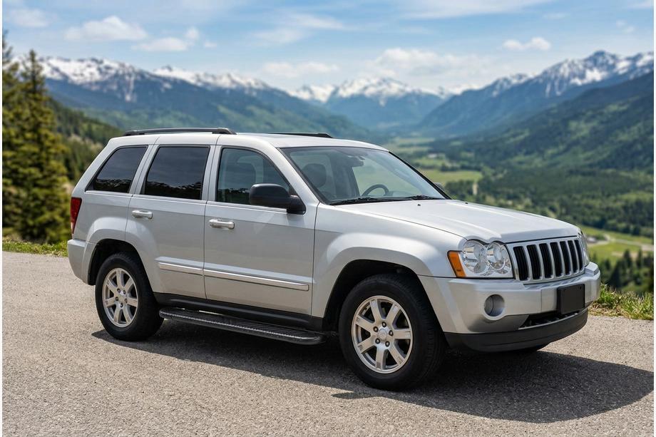 Jeep Grand Cherokee WK 2004-2010 Seitenschweller Bosphorus Black (2 Stk., Aluminium) Image