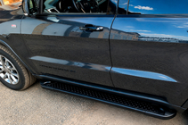Jeep Grand Cherokee WK2 2010-2021 Trittbretter Allmond Black (2 Stk., Aluminium) Foto 2