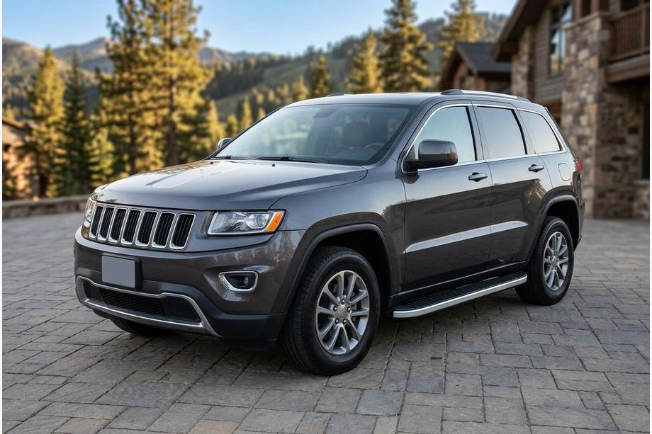 Jeep Grand Cherokee WK2 2010-2021 Seitenschweller Tayga Grey (2 Stk., Aluminium) Foto 1