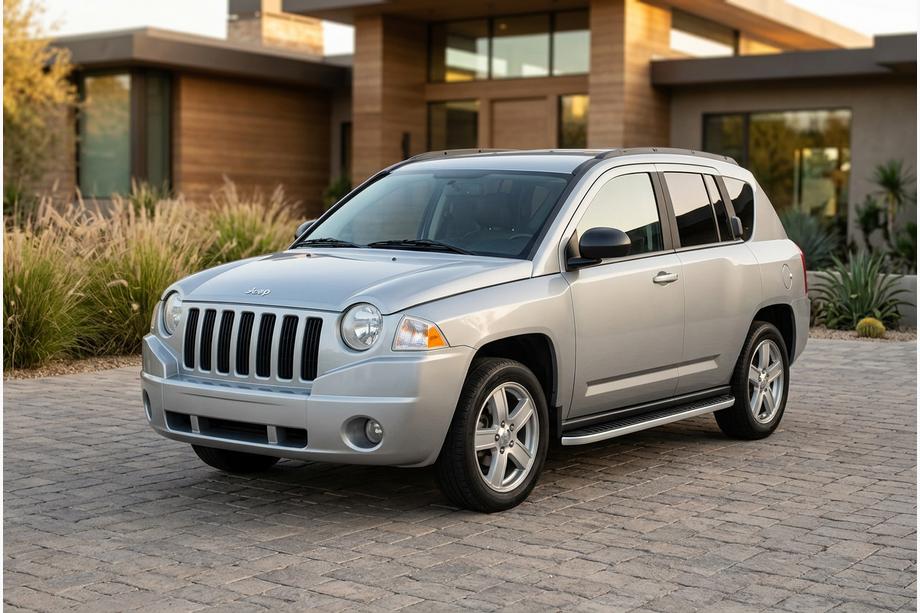 Jeep Compass 2006-2016 Seitenschweller Tayga Grey (2 Stk., Aluminium) Image