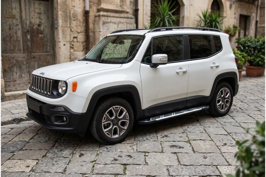 Jeep Renegade 2014- Seitenschweller Sunrise (2 Stk., Aluminium) Image