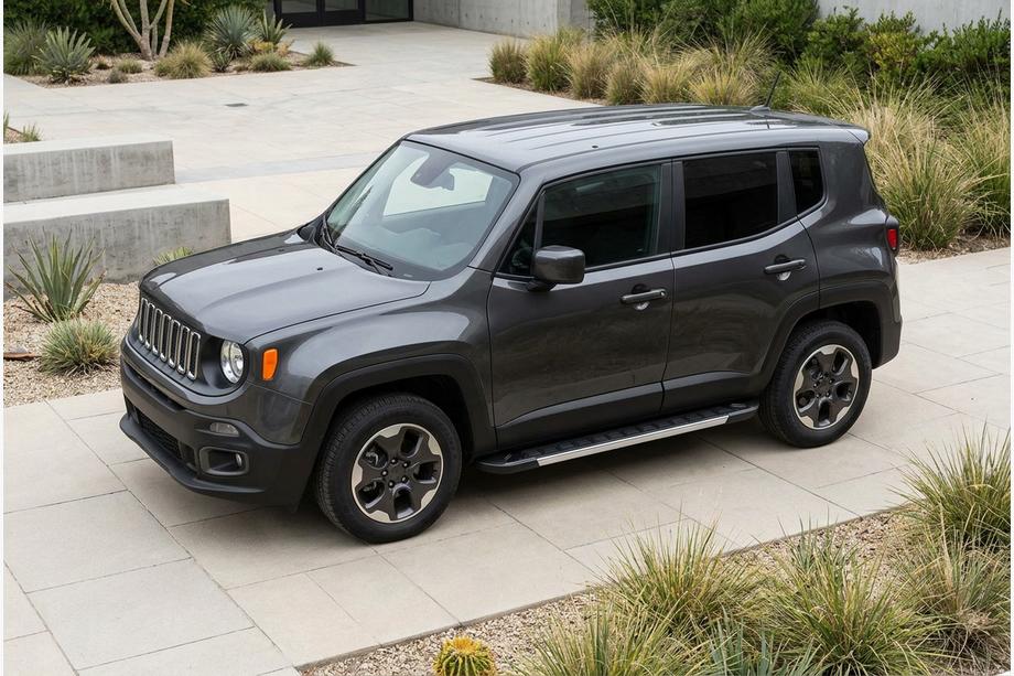 Jeep Renegade 2014- Seitenschweller RedLine V1 (2 Stk., Aluminium) Image