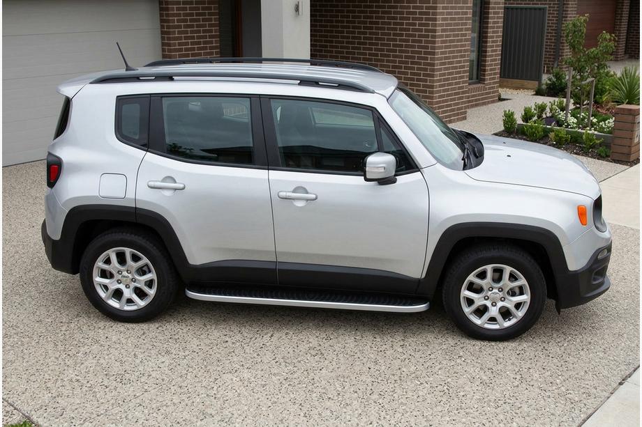 Jeep Renegade 2014- Seitenschweller Tayga Grey (2 Stk., Aluminium) Image