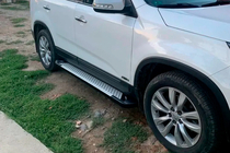 Kia Sorento II XM 2009-2014 Trittbretter Allmond Grey (2 Stk., Alu) 2013-2016 Foto 1