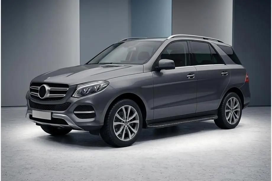 Mercedes GLE/ML class W166 2011-2018 Seitenschweller Bosphorus Black (2 Stk., Aluminium) Image