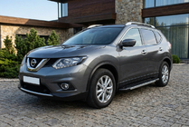 Nissan X-trail T32/Rogue 2014-2021 Seitenschweller RedLine V1 (2 Stk., Aluminium) Foto 1
