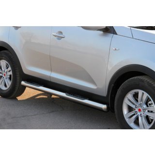 Seitliche Rohre (2 Stk., Edelstahl) Kia Sportage 2010-2015 Foto 2