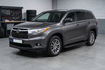 Toyota Highlander 2013-2019 Seitenschweller Bosphorus Black (2 Stk., Aluminium) Foto 1
