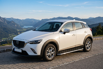 Mazda CX-3 2015- Trittbretter Maydos V1 (2 Stk., Aluminium & Edelstahl) Foto 1