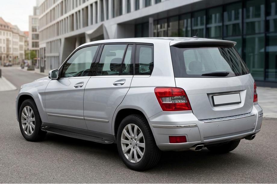 Mercedes GLK class X204 2008-2015 Trittbretter Allmond Black (2 Stk., Aluminium) Foto 1