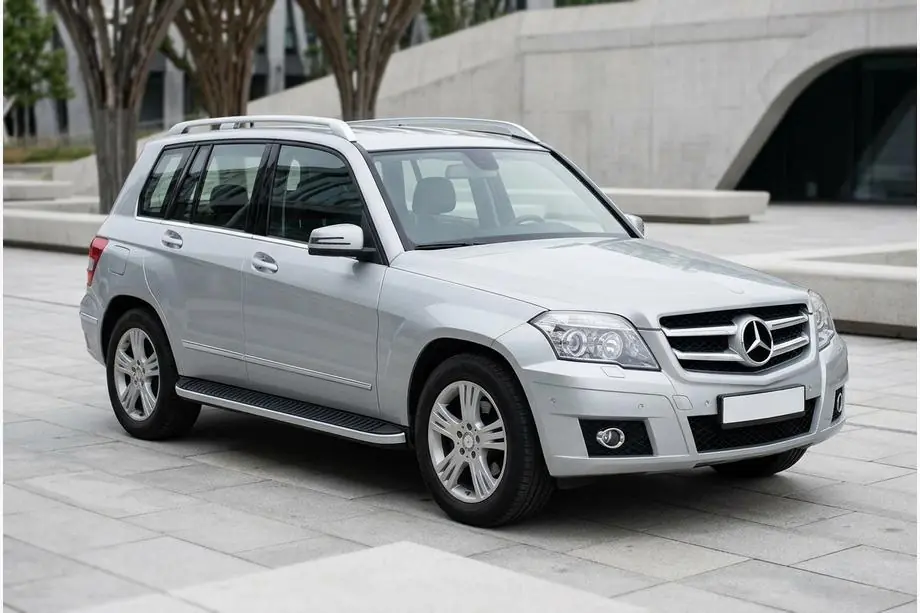 Mercedes GLK class X204 2008-2015 Seitenschweller Tayga Grey (2 Stk., Aluminium) Image