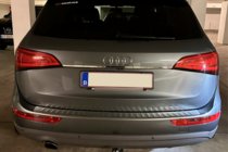 Audi Q5 2008-2017 Chromleiste über dem Kennzeichen (Edelstahl) Foto 4