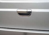 Mercedes Viano 2004-2014 Edelstahl Heckklappengriff Abdeckung Foto 1