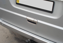 Mercedes Viano 2004-2014 Edelstahl Heckklappengriff Abdeckung Foto 2