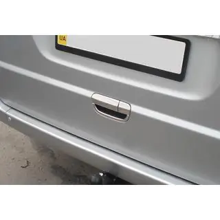 Edelstahl Heckklappengriff Abdeckung Mercedes Viano 2004-2014 Foto 2