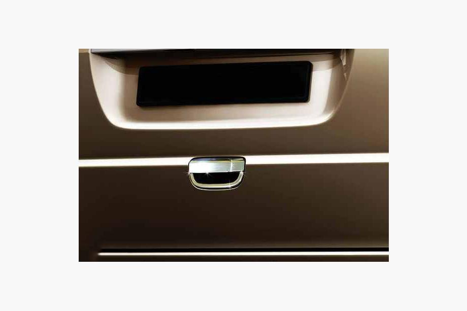 Mercedes Viano 2004-2014 Edelstahl Heckklappengriff Abdeckung OmsaLine - Italienischer Edelstahl Foto 4