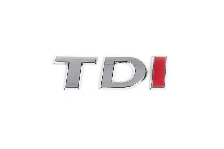 Volkswagen Jetta 2011-2018 Emblem TDI (wie Original) Ganz Chrom Foto 3