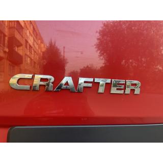 Schriftzug Crafter (kursiv) Foto 1