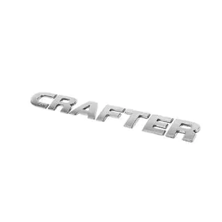 Schriftzug Crafter (kursiv) Foto 3