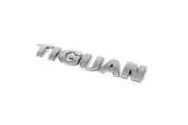 Volkswagen Tiguan 2007-2016 Schriftzug gerade Schriftart (wie Original) Foto 2