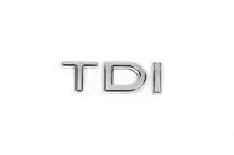 Volkswagen Jetta 2006-2011 Emblem TDI (wie Original) Ganz Chrom Foto 1