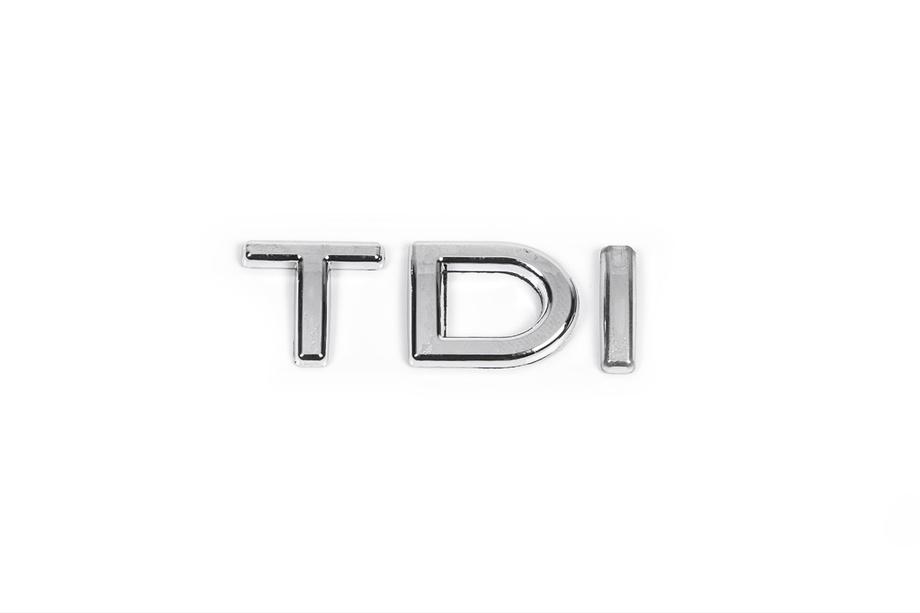 Volkswagen Jetta 2006-2011 Emblem TDI (wie Original) Ganz Chrom Image