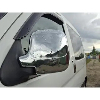 Spiegelabdeckungen (2 Stk, Kunststoff) Peugeot Partner 1996-2008 Foto 2
