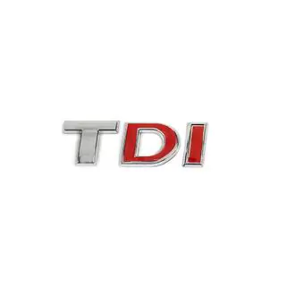 Schriftzug TDI (kursiv) Foto 1