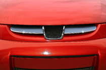 Peugeot Partner 1996-2008 Chrom Kühlergrill Blenden 2004-2008 (2-tlg., Edelstahl) Foto 1