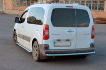 Citroen Berlingo 2008-2018 Heckschutz (Edelstahl) 60 mm Foto 3