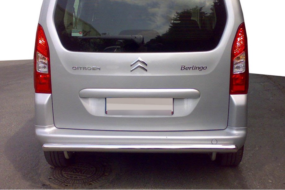 Citroen Berlingo 2008-2018 Heckschutz (Edelstahl) 60 mm Image