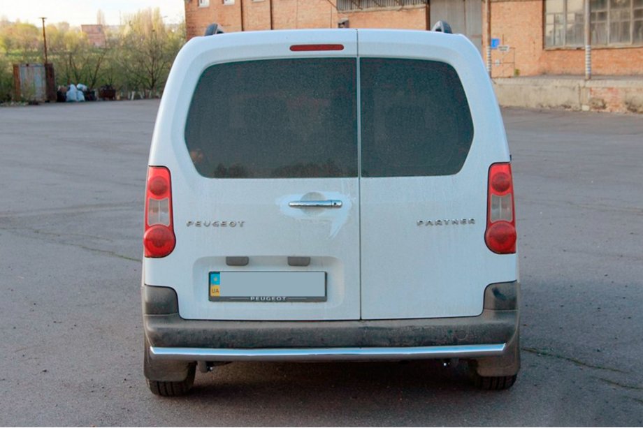Citroen Berlingo 2008-2018 Heckschutz (Edelstahl) Foto 2