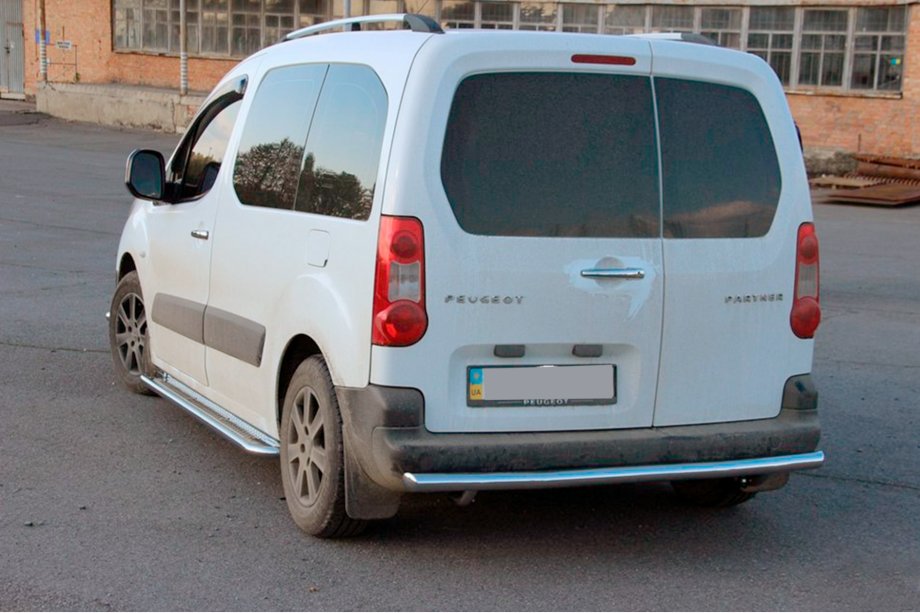 Citroen Berlingo 2008-2018 Heckschutz (Edelstahl) Foto 3
