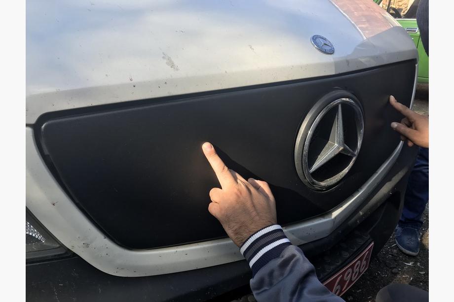 Mercedes Sprinter W906 2006–2018 Winterabdeckung für Kühlergrill V1 (2013↗) Glänzend Foto 8