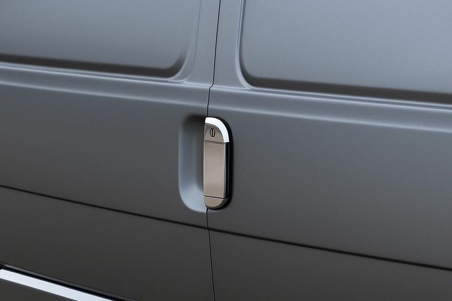 Volkswagen T4 Transporter 1990-2003 Chrom Abdeckung für hinteren Türgriff (Edelstahl) Foto 1