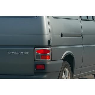 Chrom Rückleuchten Abdeckungen (2 Stk., Edelstahl) Volkswagen T4 Transporter 1990-2003 Foto 4