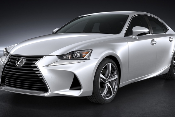 Übersicht der aktualisierten Limousine Lexus IS