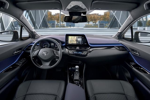 Übersicht der Hybrid-Crossover Toyota C-HR